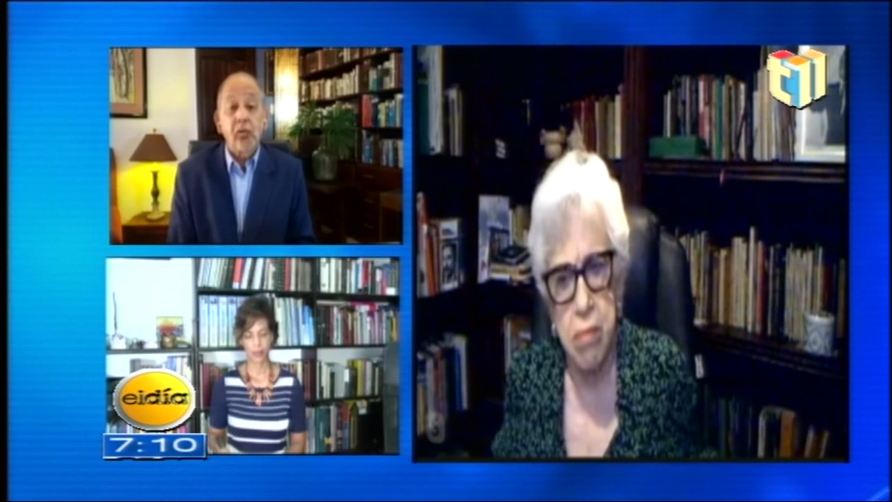 Huchi Lora Y Milagros Ortiz Bosch Tienen Un Interesante E Intenso Conversatorio