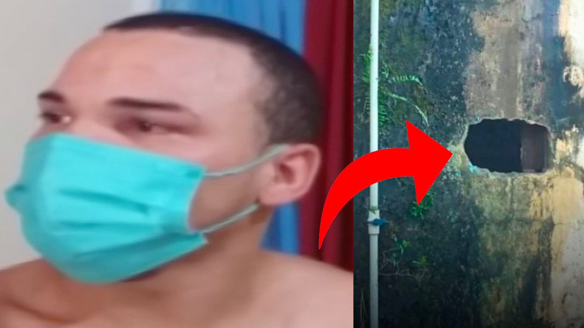 Se Escapó Por Un Agujero Del Tamaño De Su Cabeza En La Vega Y Narra Cómo Fue