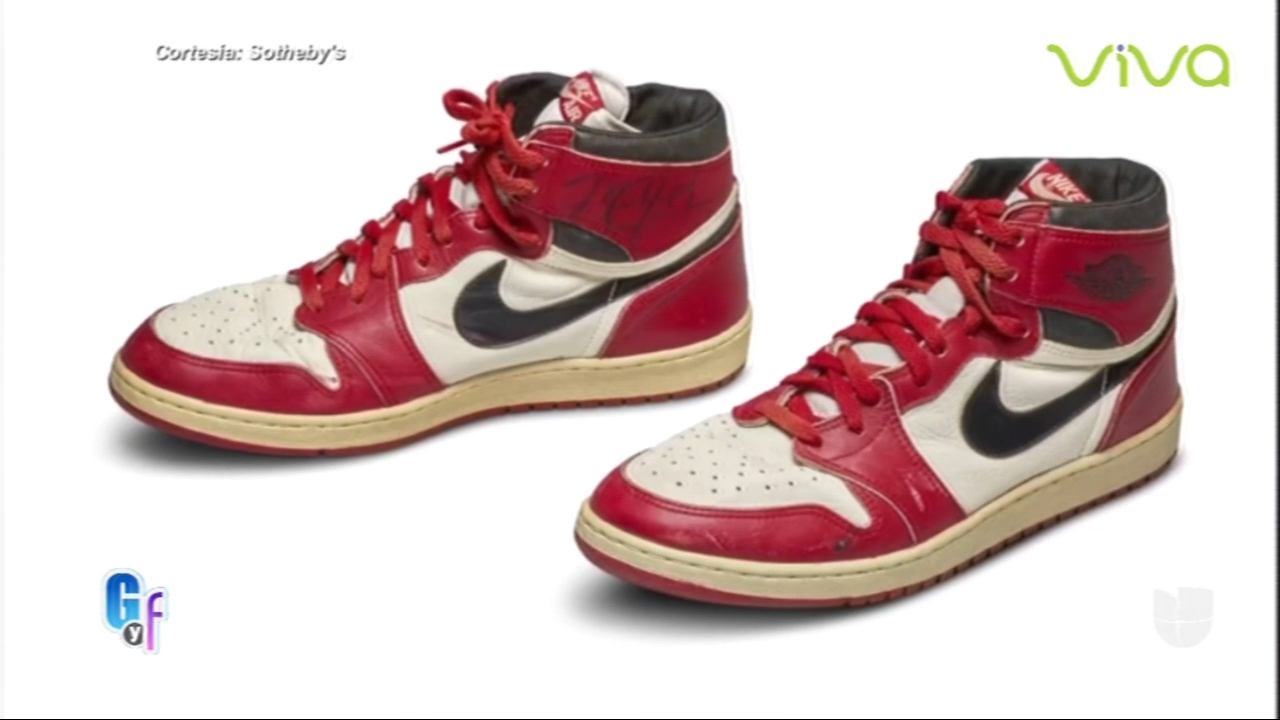 Subastan Tenis Que Usó Jordan En 560 Mil Dólares 