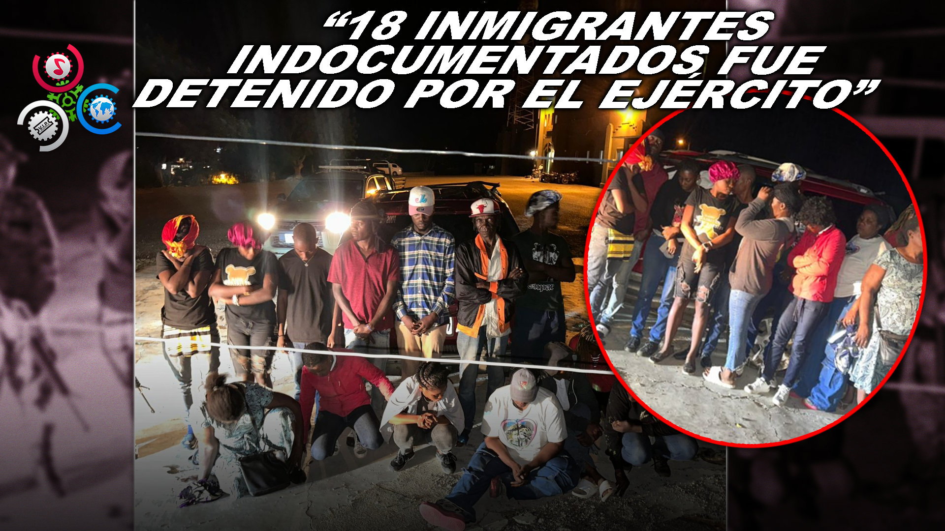 Hallan A 18 Inmigrantes Ilegales Dentro De Una Jeepeta En Villa Vásquez