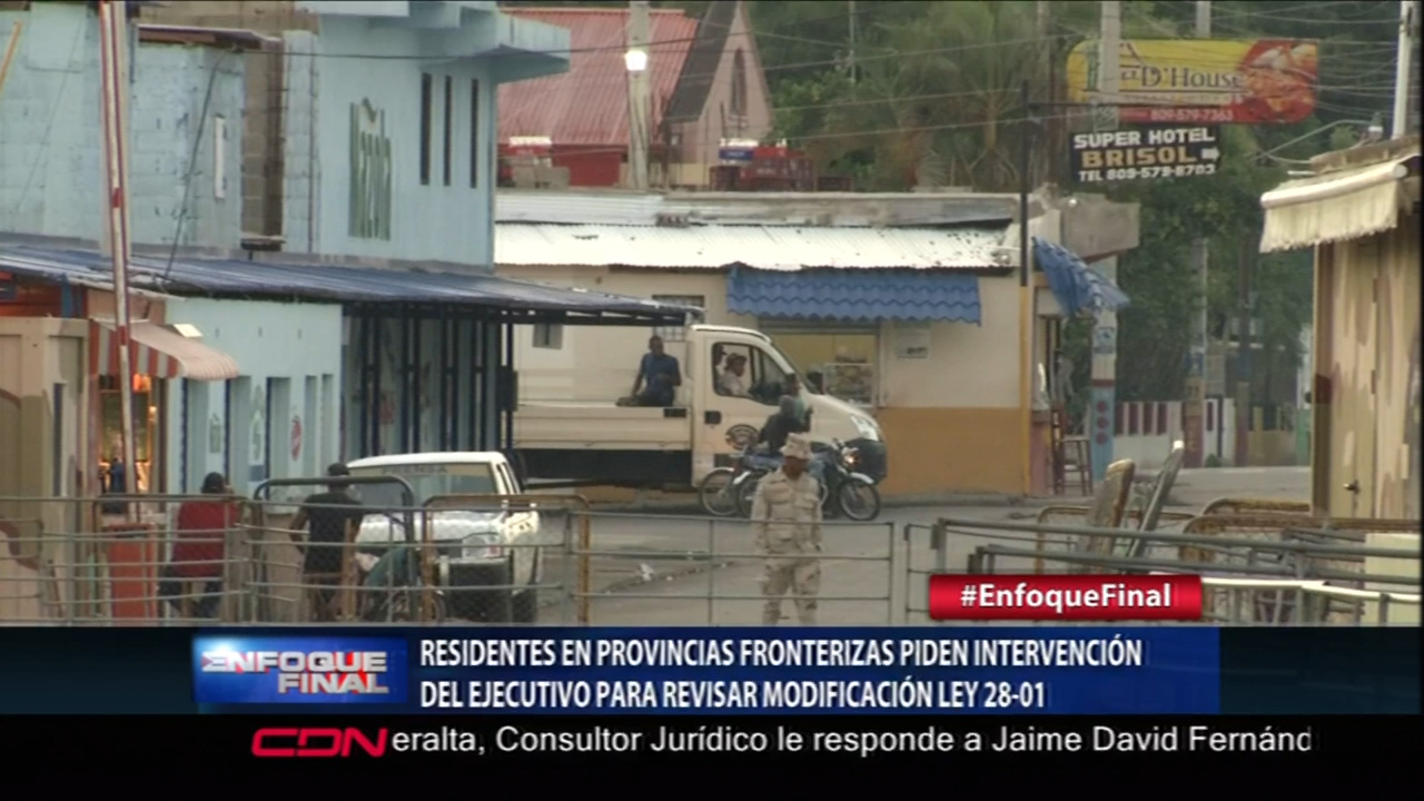 Residentes En Provincias Fronterizas Piden Intervención
