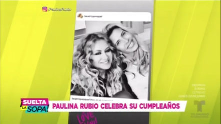 De Esta Humilde Y Divertida Forma Celebro Paulina Rubio Su Cumpleaños