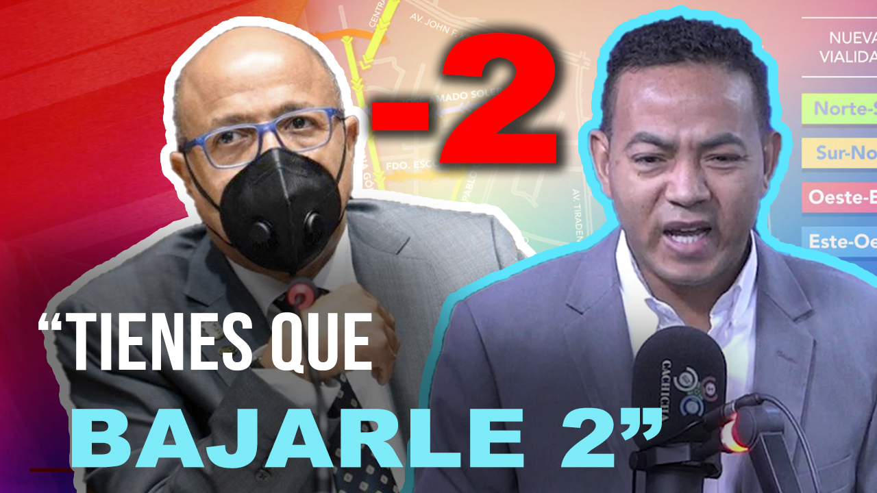 “Alfredo Pacheco tiene que bajarle 2”, comenta Delvis Santos