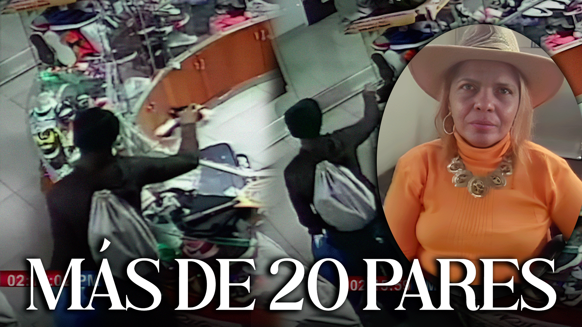 Le ROBAN Más De 20 Pares De TENIS En Bella Terra Mall, Santiago