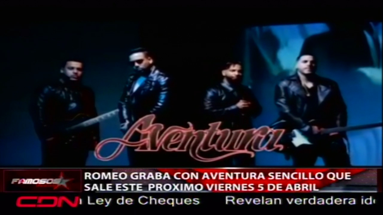 Romeo Graba Con Aventura Sencillo Que Sale Este Próximo Viernes 5 De Abril