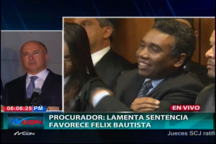 Procurador Dominguez Brito Descontento Con La Justicia Dominicana En Caso Felix Bautista: “Siempre Hay Una Excusa Para No Sancionar A Los Grandes Capos En RD” #Video