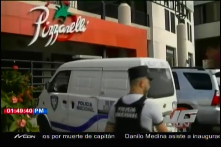 Ladrones Se Meten A Robar A Establecimiento De Pizzarellí En Santiago #Video