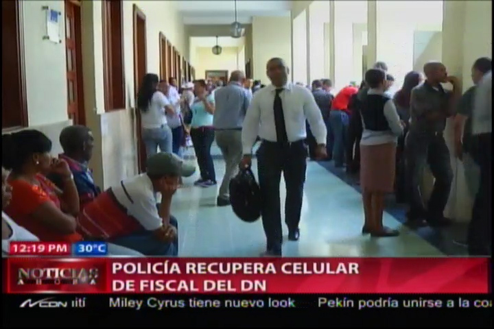 PN Recupera Celular De La Fiscal Yeni Berenice #Video