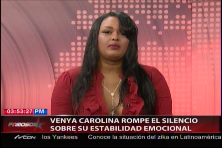 Venya Carolina Reaparece Y Revela Vuelve A La Tv Dominicana #Video