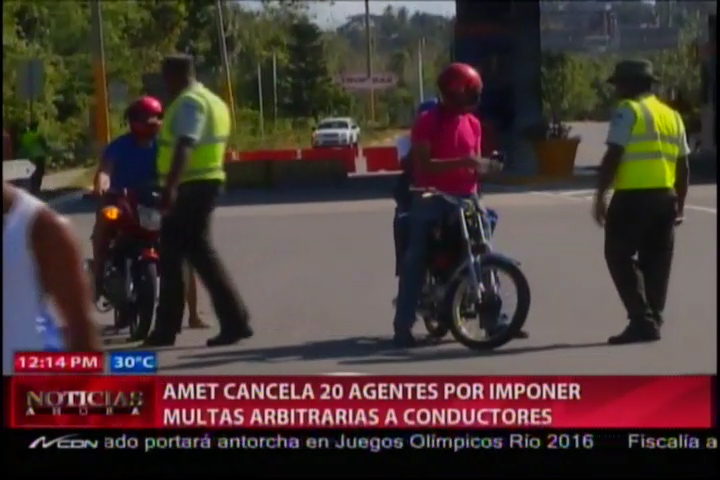AMET Cancela 20 Agentes Por Imponer Multas Arbitrarias A Conductores #Video