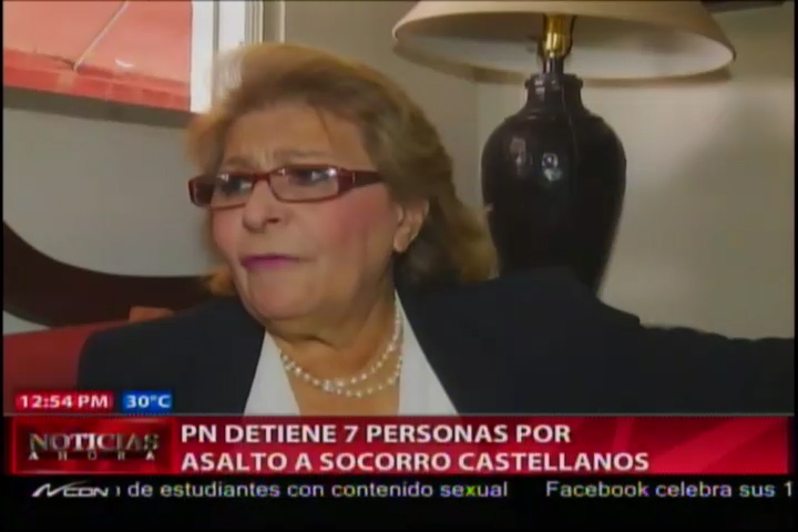 PN Detiene 7 Personas Por Asalto A Socorro Castellanos #video
