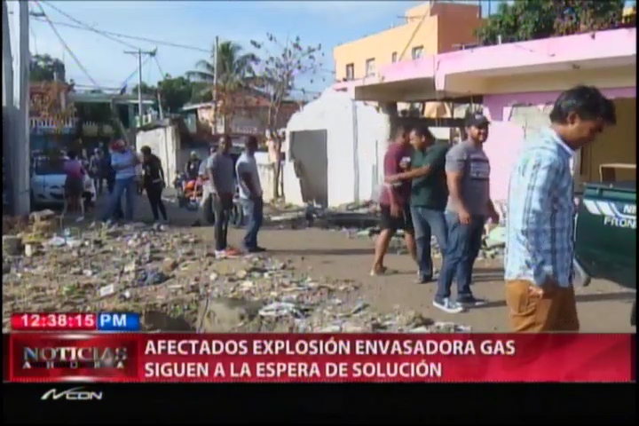Afectados Explosión Estación De Gas Siguen A La Espera De Una Solución #Video