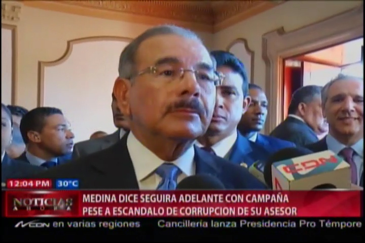 El Presidente Danilo Medina Rompe El Silencio Sobre El Escándalo De Corrupción De Su Asesor #Video