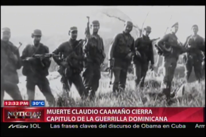Muerte De Claudio Caamaño Cierra Cápitulo De La Guerrilla Dominicana