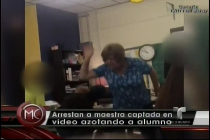 Captado En Video Maestra Le Entra A Galletas A Un Alumno