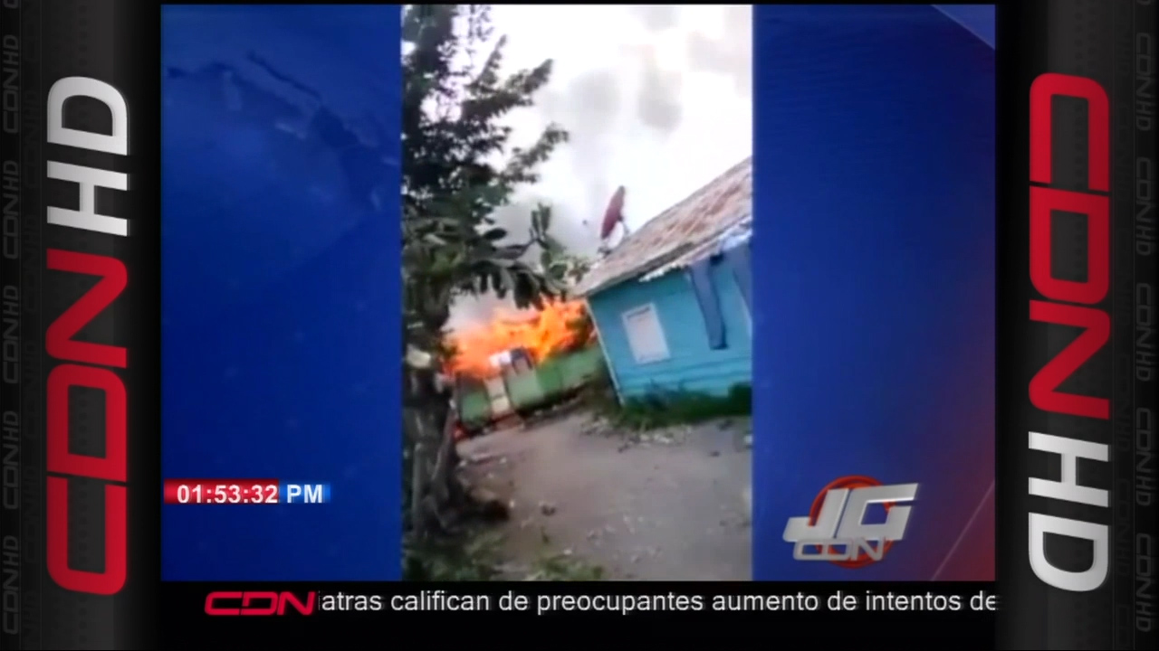 Fuego Destruye Vivienda En Bonao