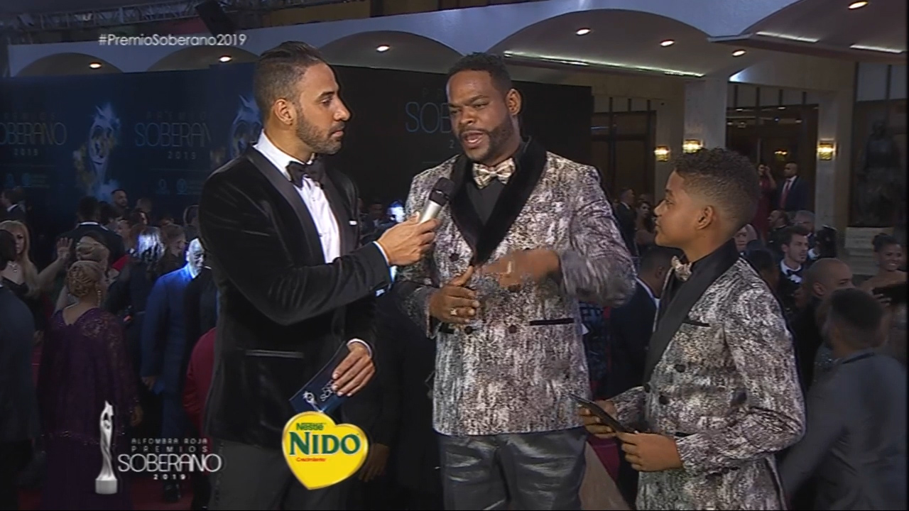 Entrevista A Yiyo Sarante En La Alfombra De Premios Soberano 2019