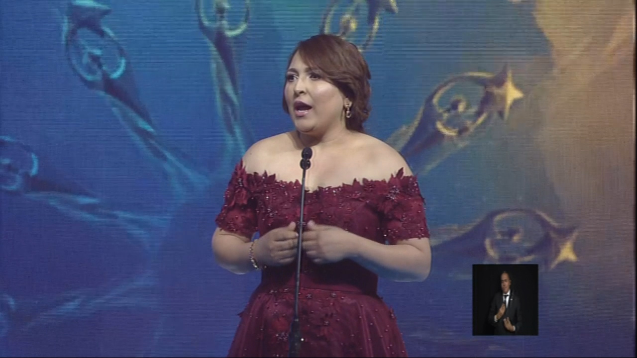 Las Palabras De La Presidenta De Acroarte En Premios Soberano 2019