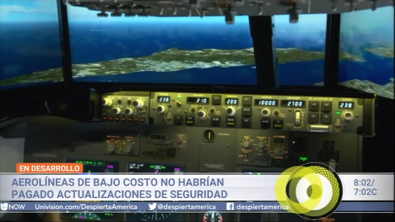 Aerolíneas De Bajo Costo No Habían Pagado Actualizaciones De Seguridad