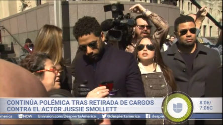 Continúa Polémica Tras Retirada De Cargos Contra El Actor Jussie Smollett