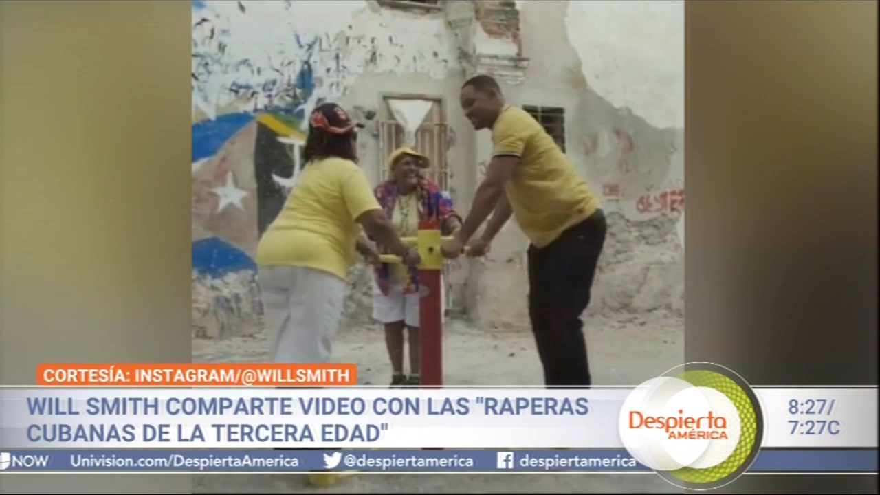 Will Smith Comparte Video Con Las “Raperas Cubanas De La Tercera Edad”