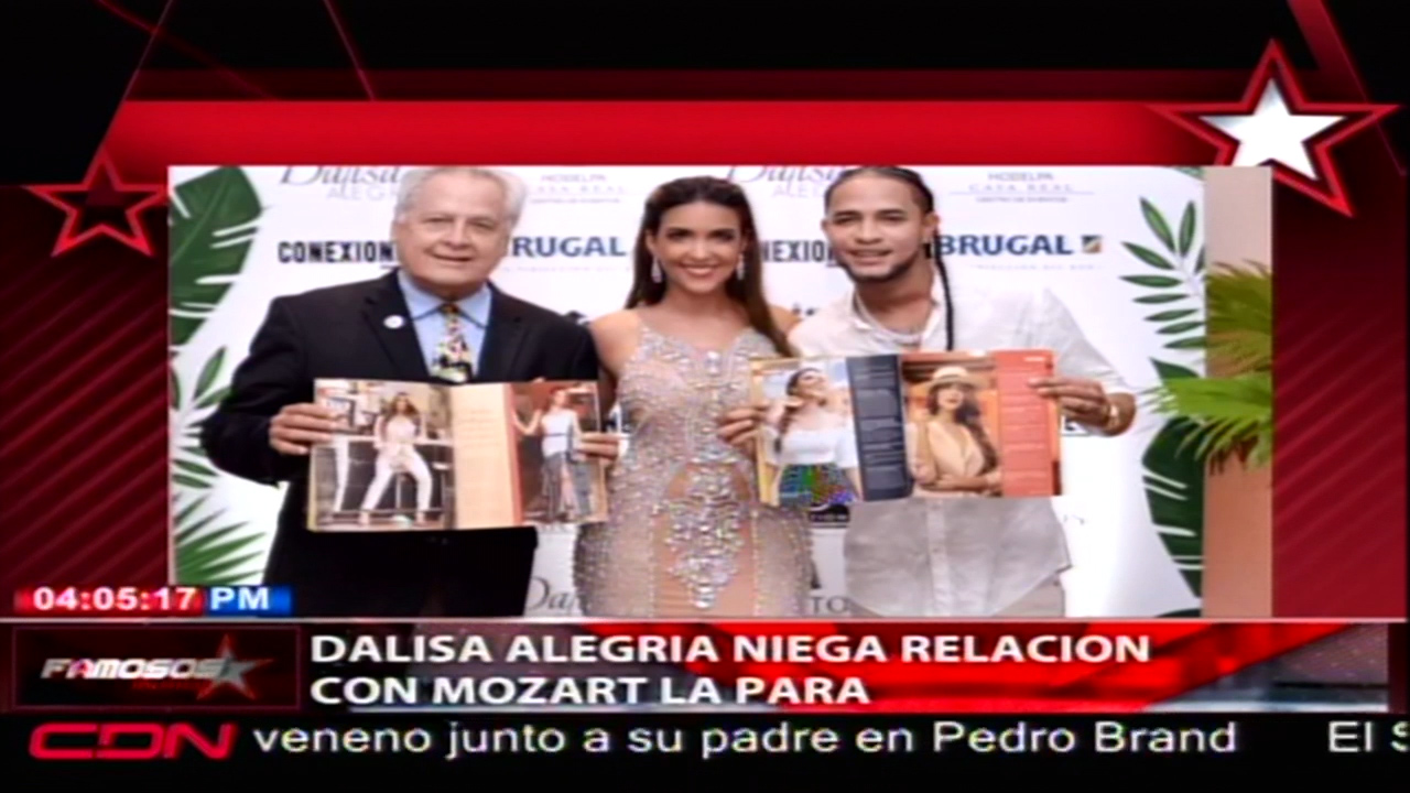Dalisa Alegria Niega Relación Con Mozart La Para