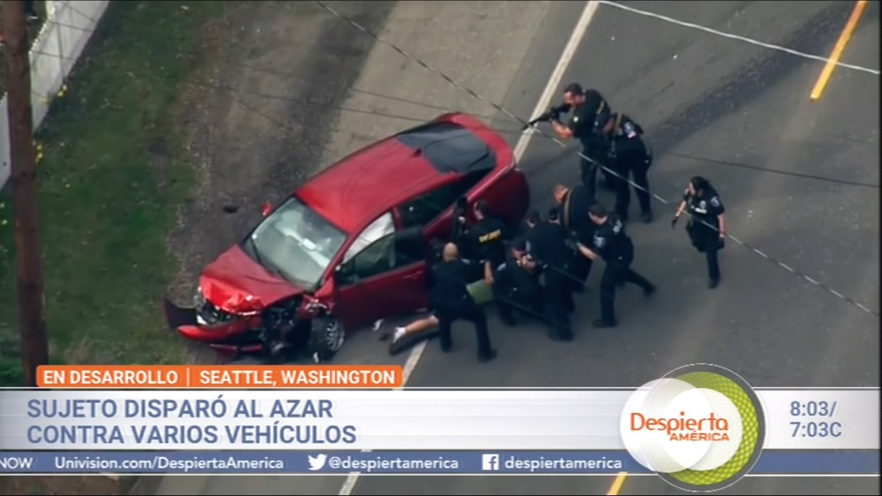 Sujeto Disparó Al Azar Contra Varios Vehículos