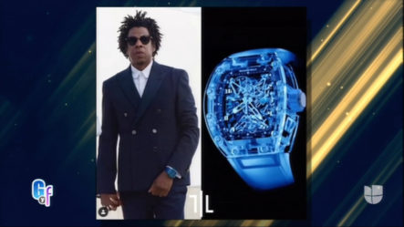 El Reloj De Zafiro Azul De Jay Z Valorado En 2.5 Millones De Dólares