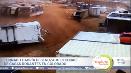 Tornado Destroza Decenas De Casas Rodantes En Colorado