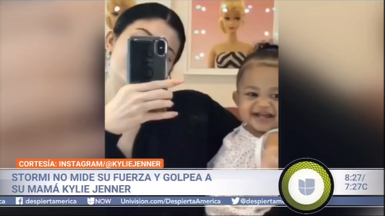 Stormi No Mide Su Fuerza Y Golpea A Su Mamá Kylie Jenner