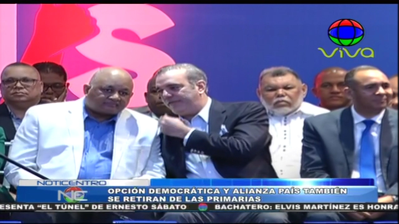 Opción Democrática Y Alianza País También Se Retiran De Las Primarias