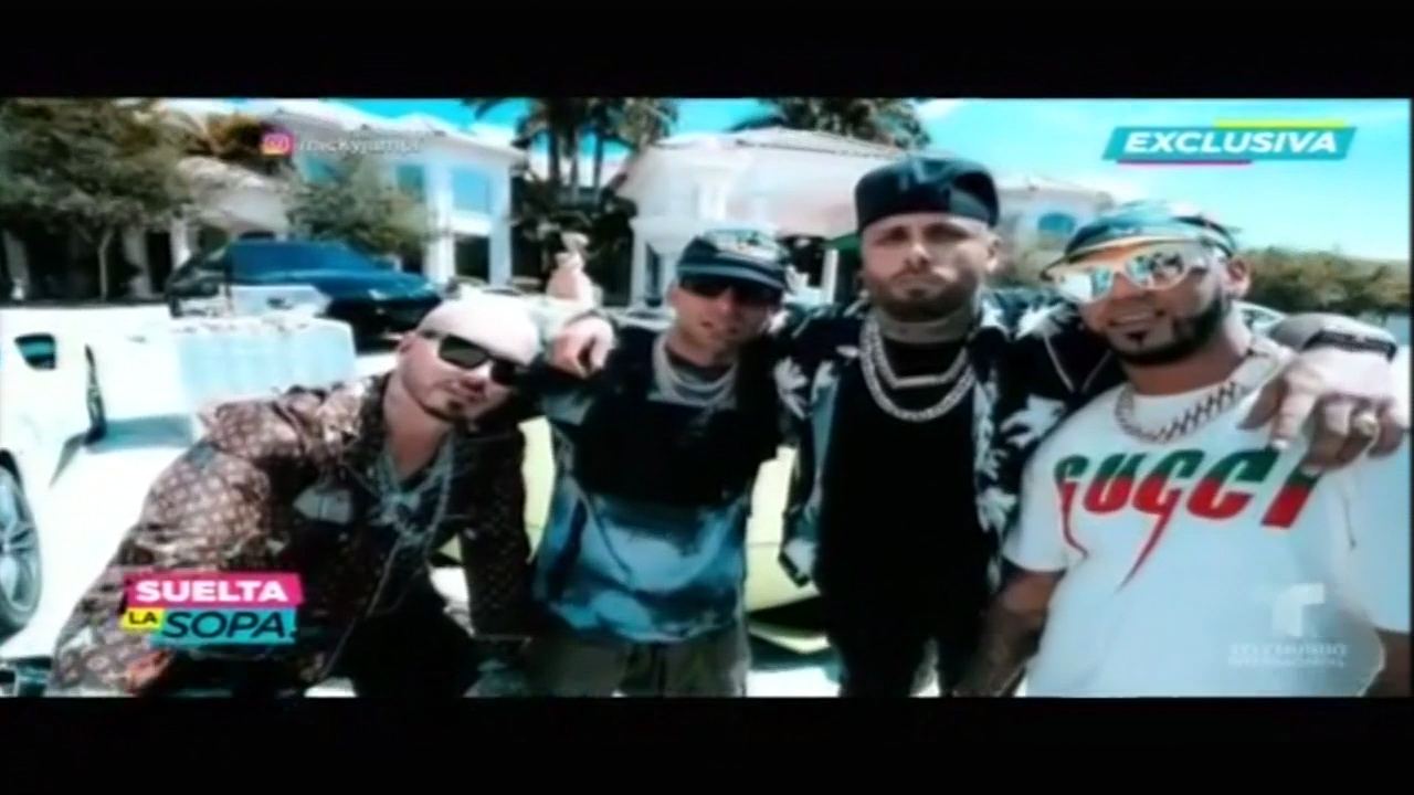 Nicky Jam, Anuel AA Y J Balvin Arman Tremendo Party