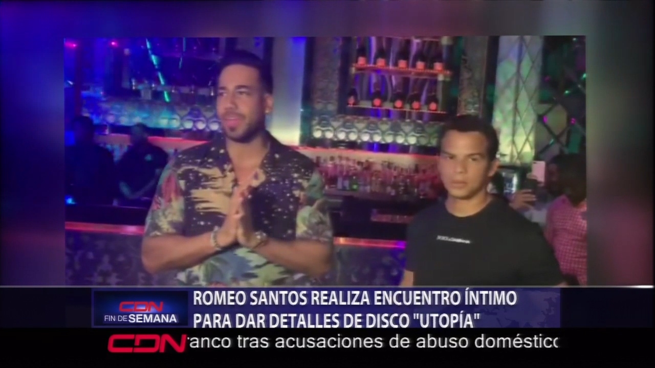 Romeo Santos Realiza Encuentro Íntimo Para Dar Detalles Del Disco “Utopía”