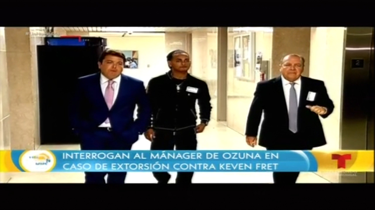 Interrogan Al Mánager De Ozuna En Caso De Extorsión Contra Kevin Frent
