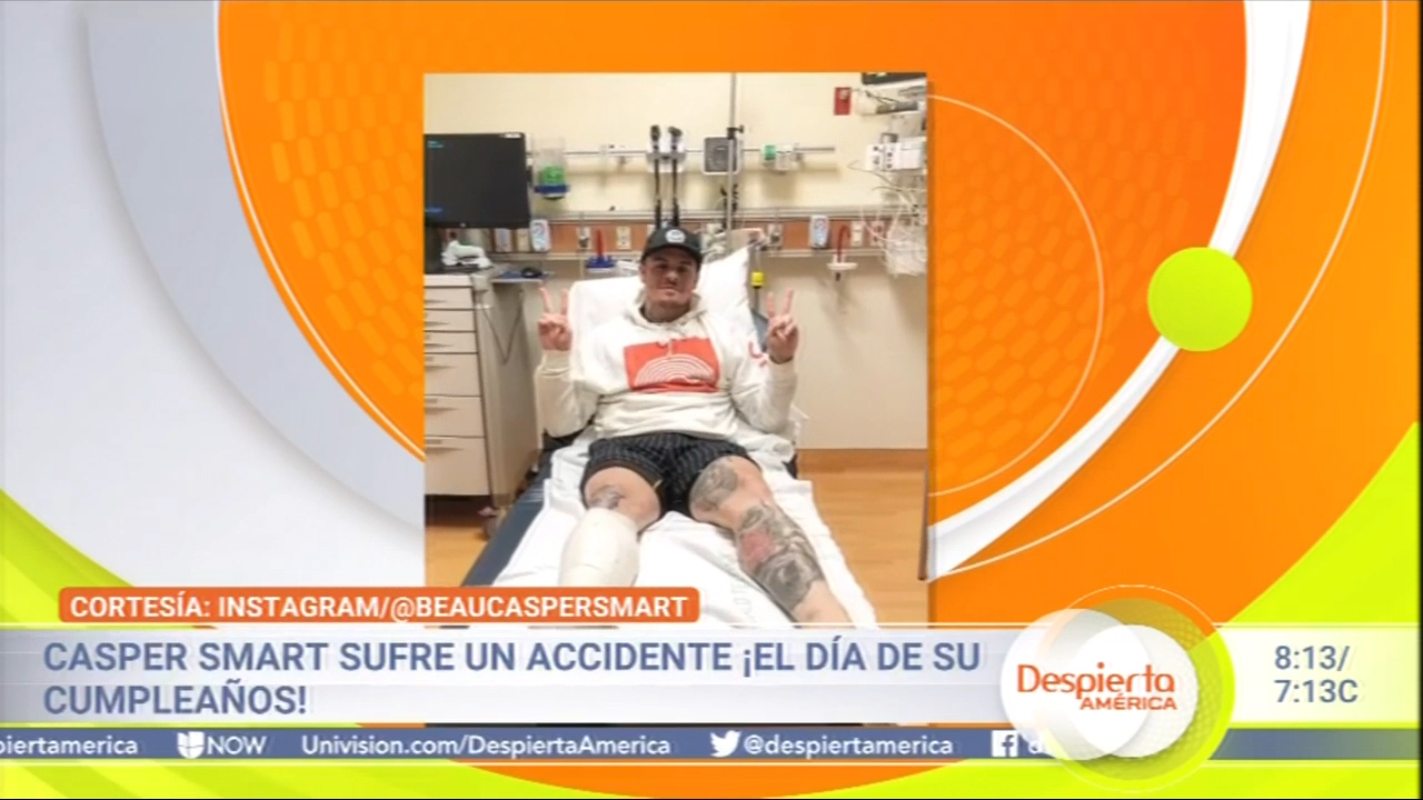 Casper Smart Sufre Un Accidente ¡El Día De Su Cumpleaños!