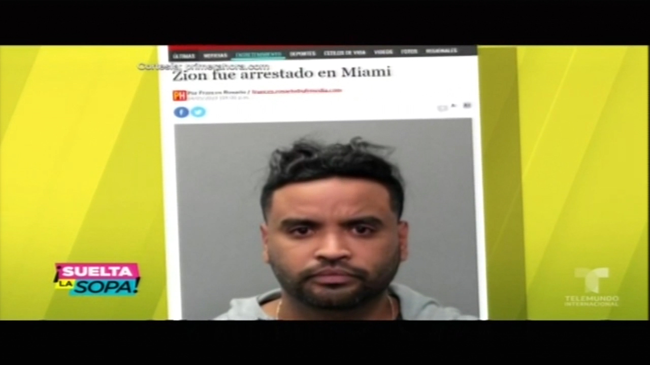 No Beban Y Manejen Fueron Las Palabras De Zion Luego De Ser Arrestado Por Conducir Ebrio