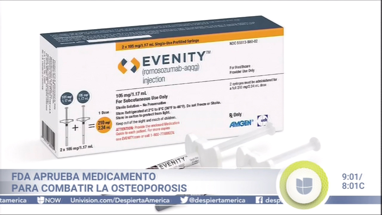 FDA Aprueba Medicamento Para Combatir La Osteoporosis