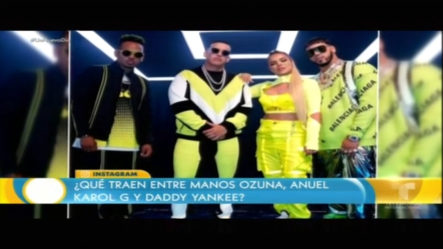 Daddy Yankee Anuel AA Ozuna Y Karol G Juntos
