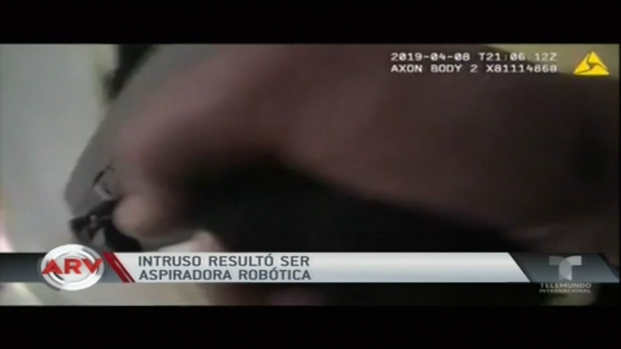 Intruso Resultó Ser Aspiradora Robótica