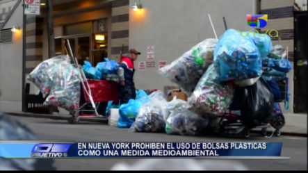 En New York Prohíben El Uso De Bolsas Plásticas Como Una Medida Medioambiental