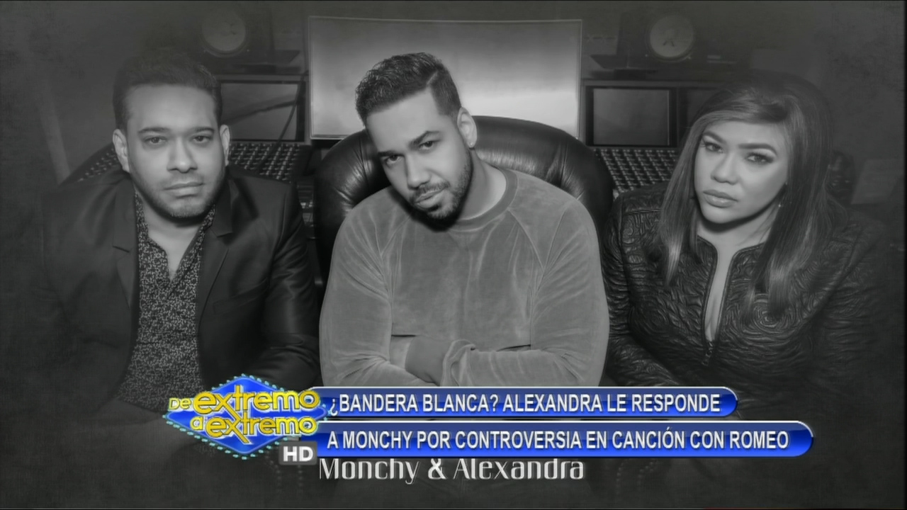 Alexandra Le Responde A Monchy Por Controversia En Canción Con Romeo
