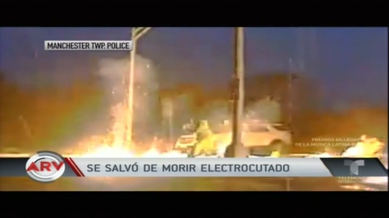 Se Salvó De Morir Electrocutado