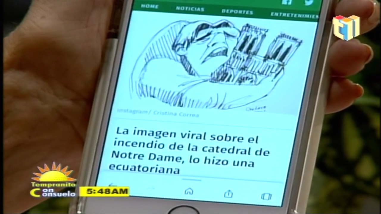 Consuelo Comenta Sobre La Reconstrucción De Notre Dame