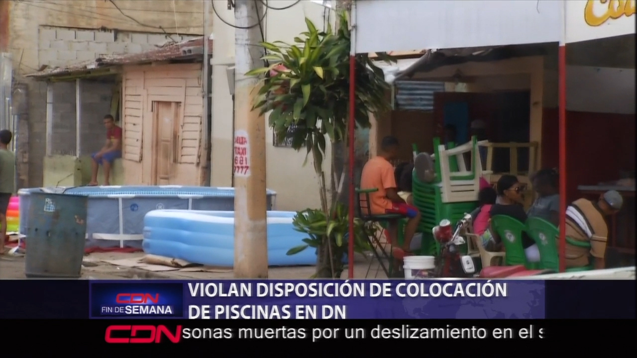Violan Disposición De Colocación De Piscinas En DN