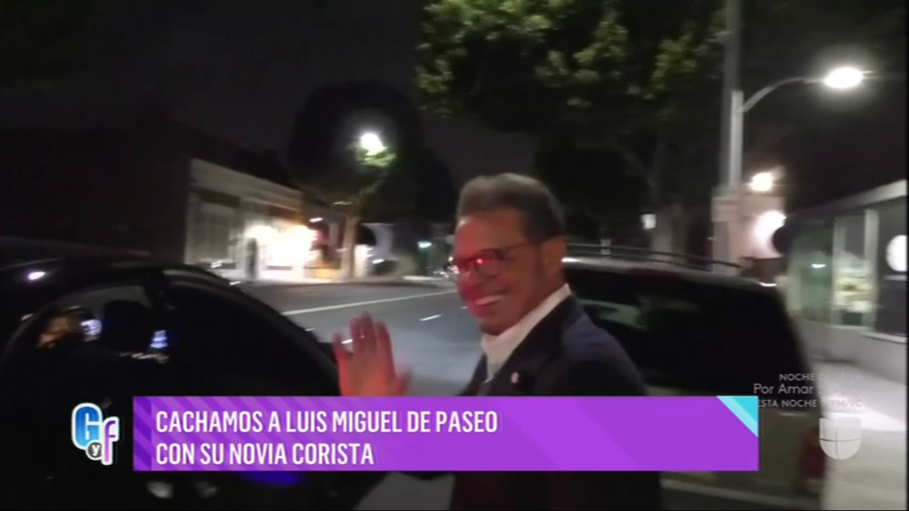 Cachamos A Luis Miguel De Paseo Con Su Novia Corista