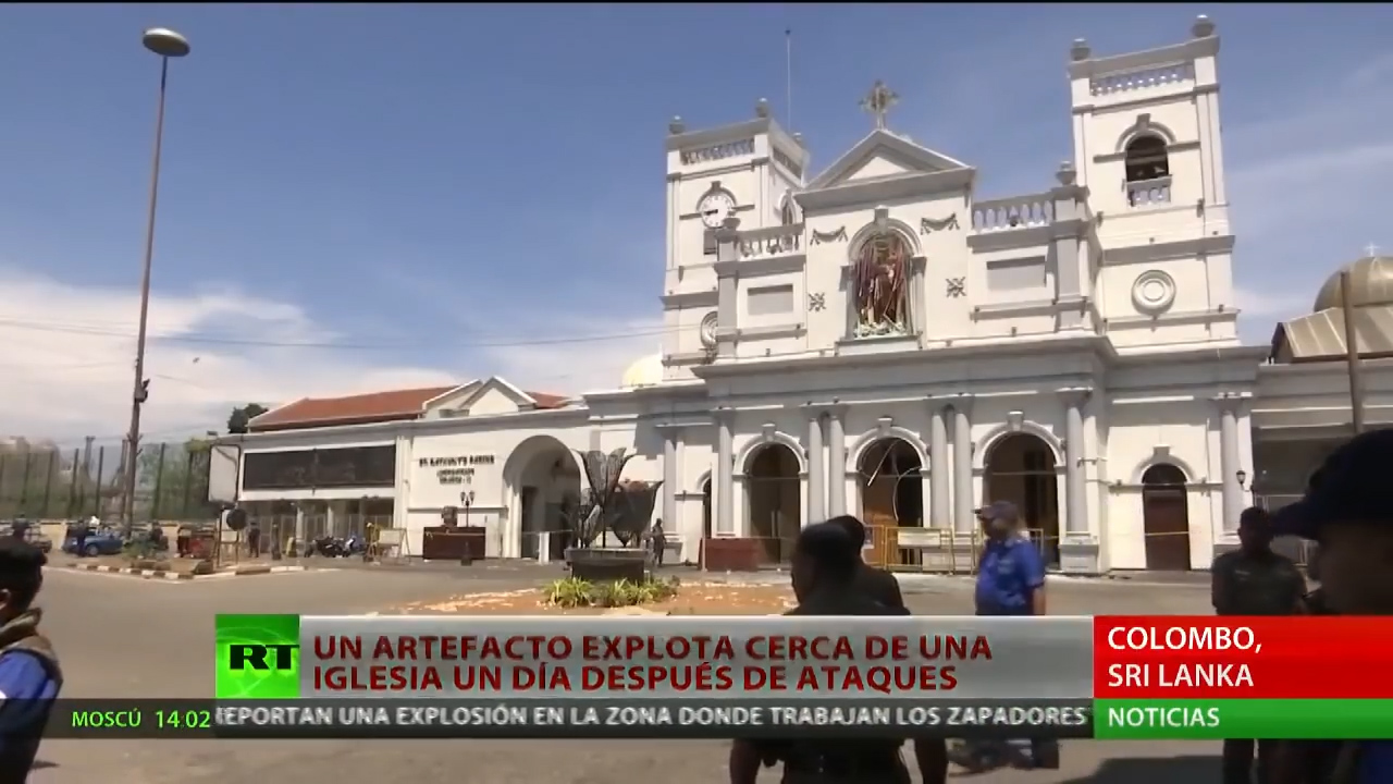 Se Produce Una Nueva Explosión Cerca De Una Iglesia Mientras Desactivaban Una Bomba En Sri Lanka