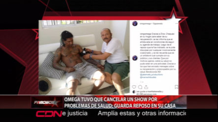 Omega Tuvo Que Cancelar Un Show Por Problemas De Salud