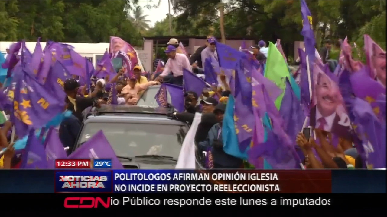 Politologos Afirman Opinion De La Iglesia No Incide En Proyecto Reeleccionista