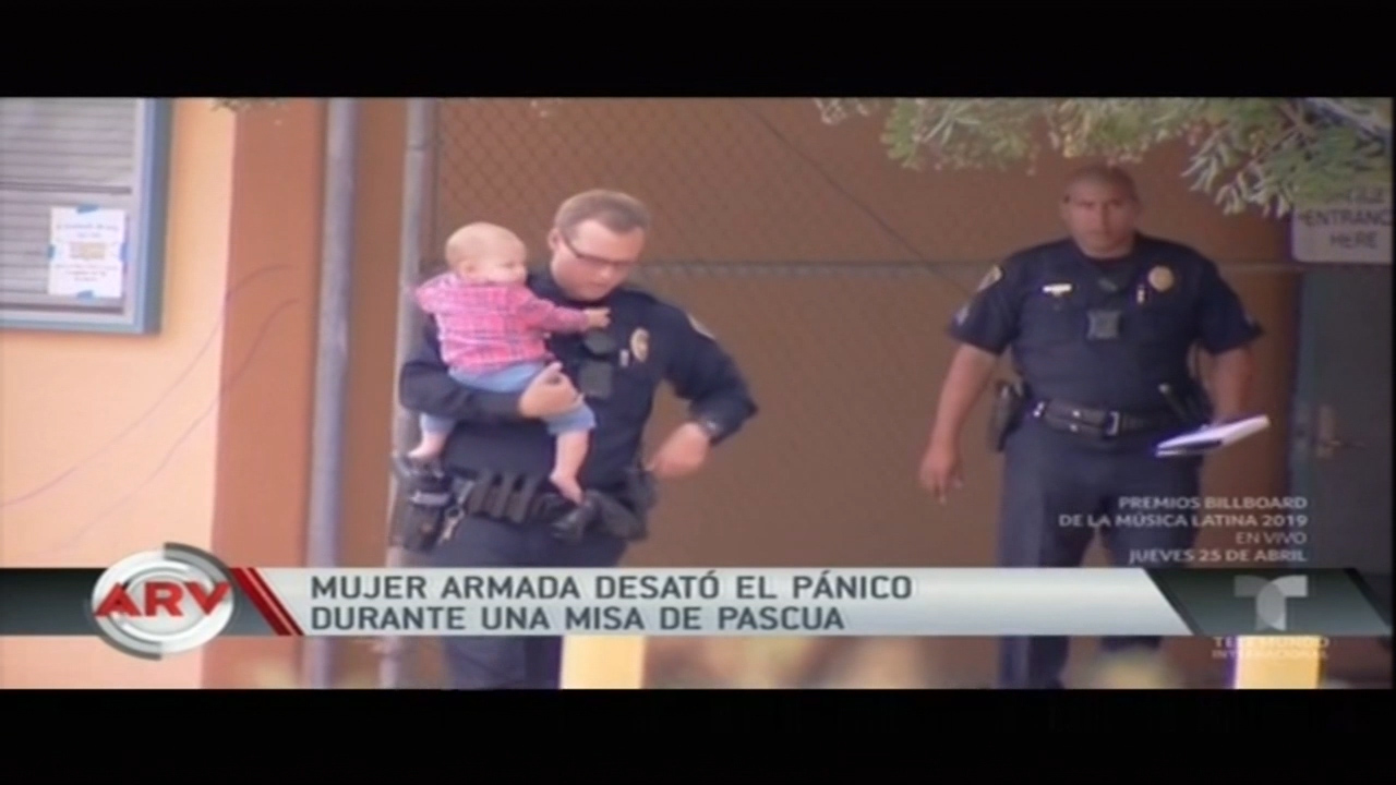 Mujer Armada Desató El Pánico Durante Una Misa De Pascua