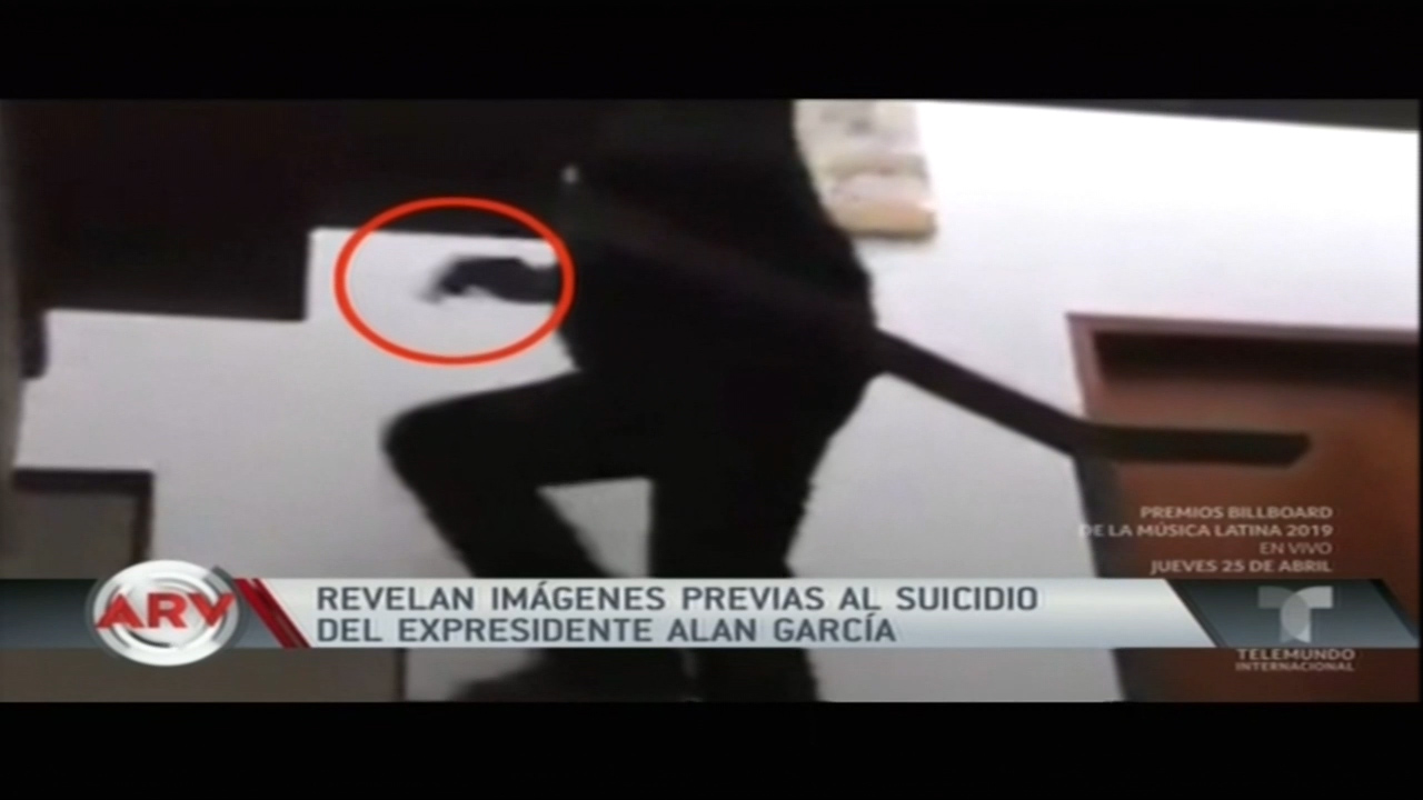 Revelan Imágenes Previas Al Suicidio Del Expresidente Alan García